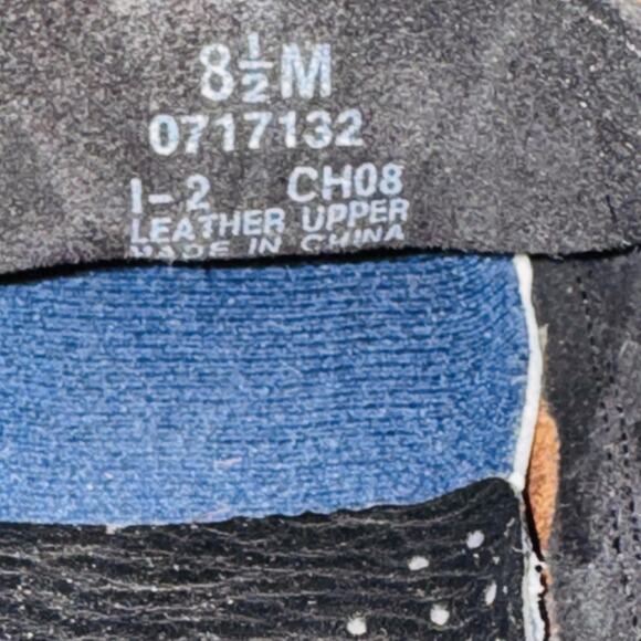 Sperry Shoes Mens 8.5 Brown Black Leather Tassel Loafers Kiltie Slip On Moc Toe - Picture 11 of 12